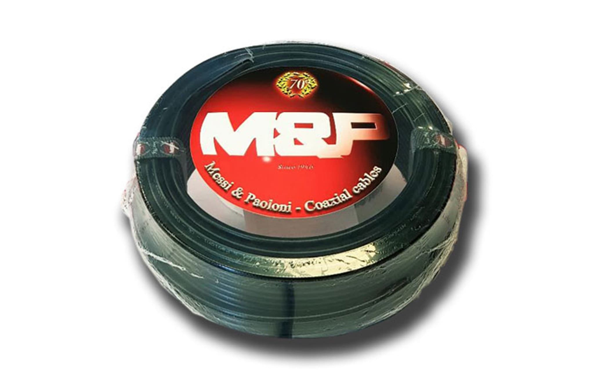 100m Messi Paoloni Airborne 5 superlekki przewód koncentryczny 5mm (.200") 50 Ohm do anten CB, KF, VHF, skanerów, SDR itp.