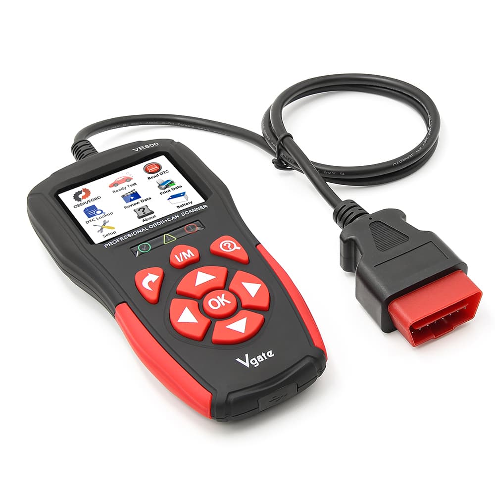 Diagnostyka motocykli BENELLI (ECU DELPHI komunikacja szyna CAN) - Zestaw skaner błędów Vgate VR800 z językiem polskim + adapter 6-pin