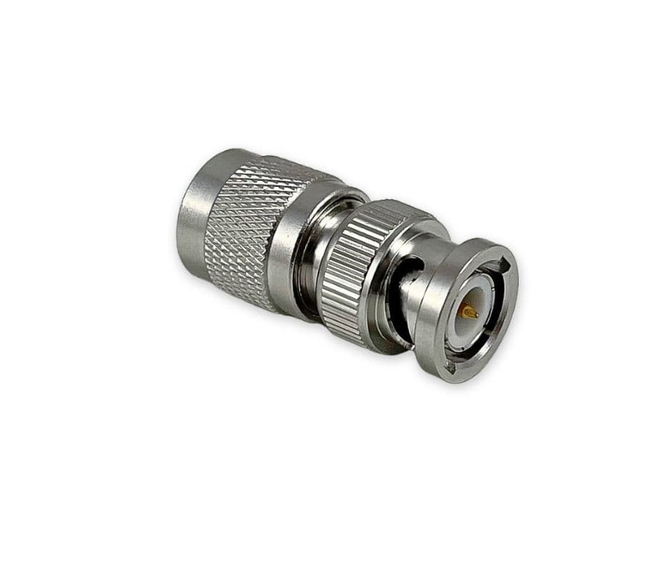 Przejście adapter BNC/TNC (wtyk BNC/wtyk TNC) RADIORA PTFE/Gold przejściówka