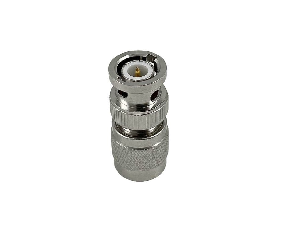 Przejście adapter BNC/TNC (wtyk BNC/wtyk TNC) RADIORA PTFE/Gold przejściówka
