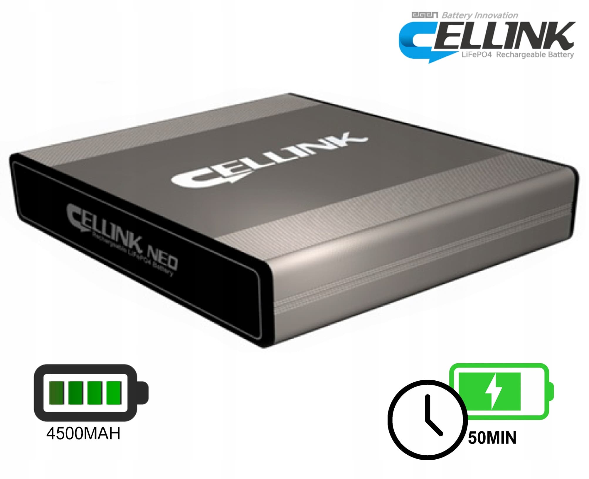 CELLINK NEO 5+ Slim powerbank 12V 4500mAh do zasilania kamery w trybie parking - np. do kamer BlackVue, Viofo, Vantrue