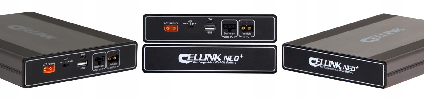 CELLINK NEO 8+S powerbank 12V 7500mAh do zasilania kamery w trybie parking - np. do kamer Viofo, BlackVue, Mio, Vantrue