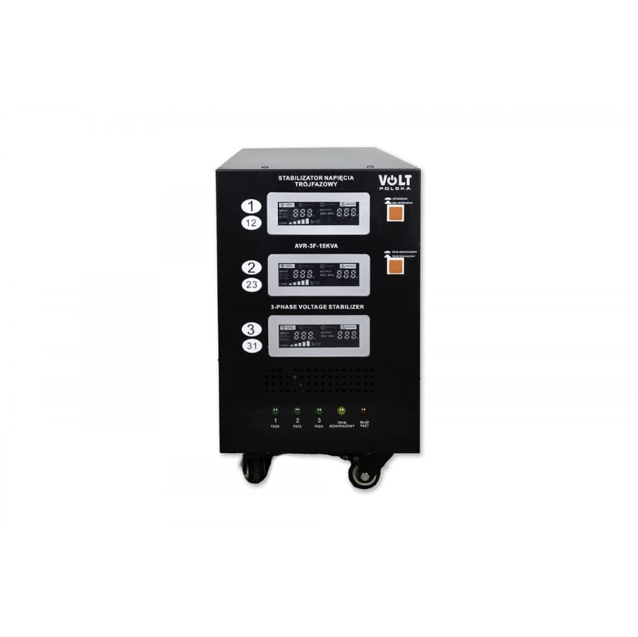 VOLT AVR PRO-3F 15000 3% SERVO trójfazowy automatyczny stabilizator napięcia 400V 15000W (15kW)