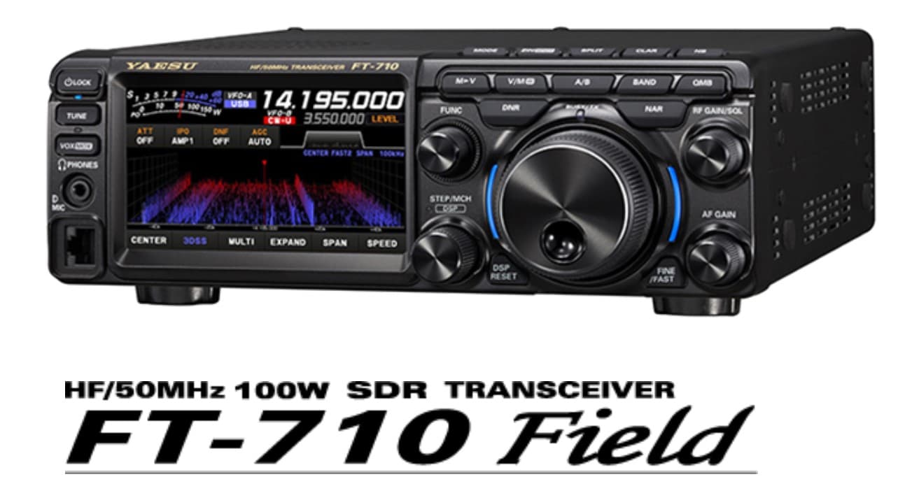 YAESU FT-710 FIELD wersja przenośna / polowa - radiotelefon amatorski HF/6m 100W, ATU, DSP, analizator widma, kolorowy wyświetlacz, 3 LATA GWARANCJI, pełna polska instrukcja obsługi, CashBack 200€