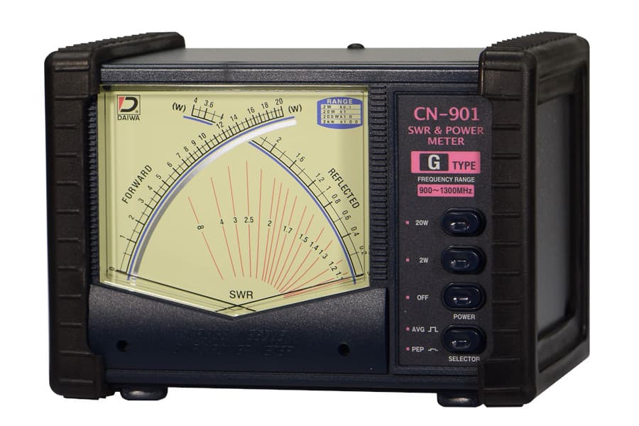 Daiwa CN-901G profesjonalny krzyżowy miernik SWR oraz mocy 900~1300MHz / 20W - reflektometr UHF