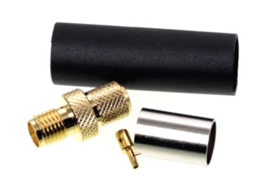 Gniazdo SMA zaciskane na kabel 7mm np. RF-7, UltraFlex 7, Aircell 7, ExtraFlex 7 Bury