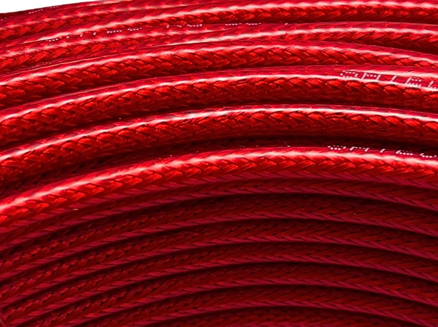 KABEL RG-58 RED SATEC Premium przewód RG58 koncentryczny 50 Ohm np. do anten CB, KF, VHF, skanerów itp. (czerwona powłoka PVC)