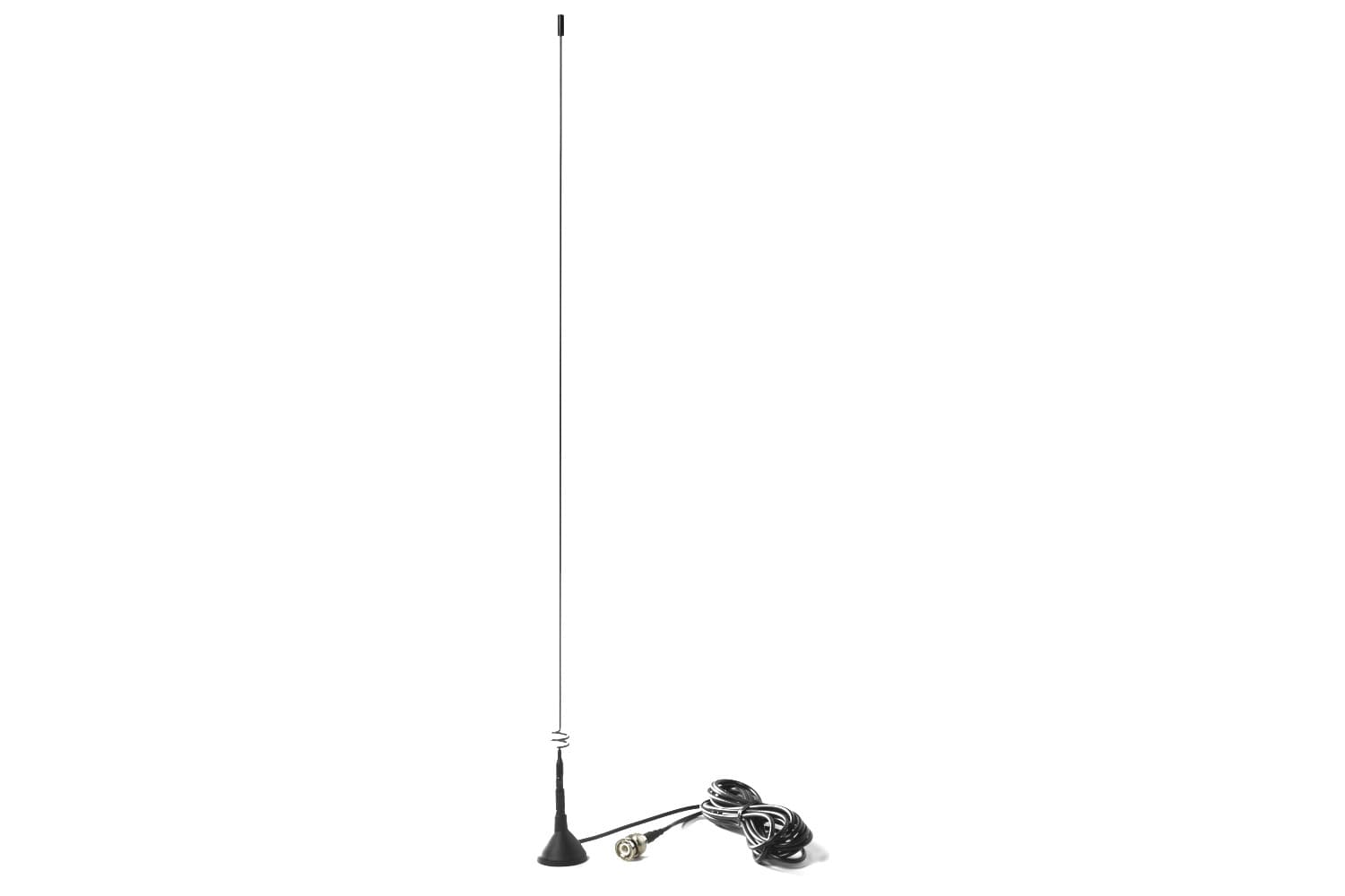 Diamond MR-73B dyskretna antena samochodowa 144/430MHz długość 50cm, podstawa magnetyczna z kablem 3m wtyk BNC - do skanerów, odbiorników SDR, radiostacji VHF/UHF
