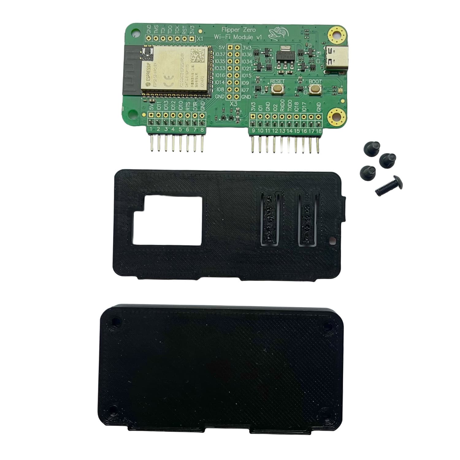 Obudowa do Flipper Zero Dev Board WiFi (case z tworzywa sztucznego)