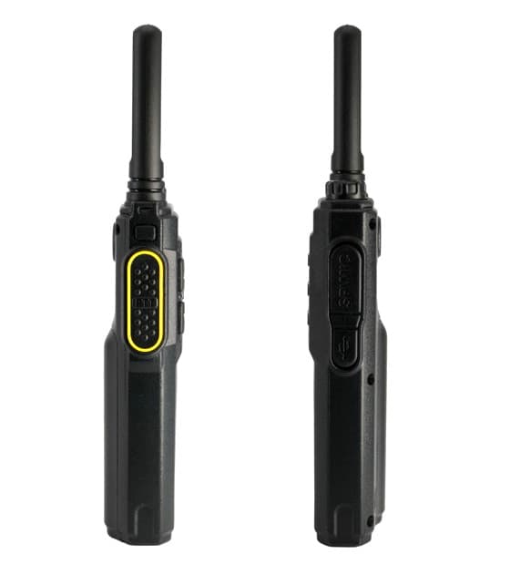 MAAS PT-375 przenośne radio PMR walkie talkie 99 kanałów, VOX, IPX2, duża bateria 2300 mAh