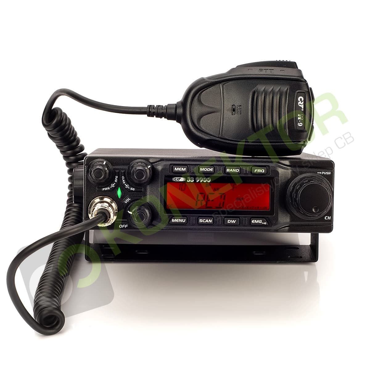 CRT 9900 V4 EXPORT + President DIGIMIKE radio amatorskie AM/FM/SSB TRX 60W - 5-stopniowa redukcja szumów NRC, świetna modulacja, miękki przewód
