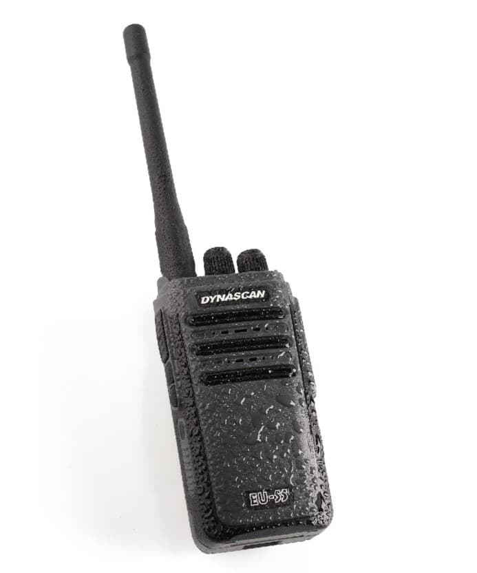 Dynascan EU-55 przenośny radiotelefon profesjonalny PMR 446MHz VOX USB-C IP-65