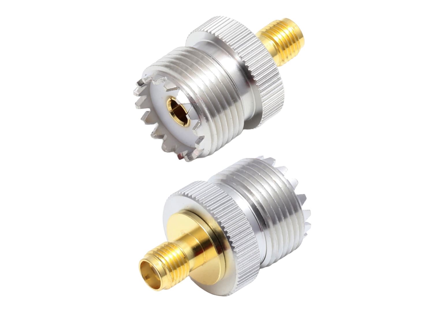 Zestaw adapterów SMA UC-1 SO-239 na cienkim kablu RG-316 50cm - przejściówka PL/SMA-M + 5 adapterów PTFE/Gold RADIORA MIX-CON-50
