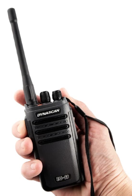 Dynascan EU-55 przenośny radiotelefon profesjonalny PMR 446MHz VOX USB-C IP-65