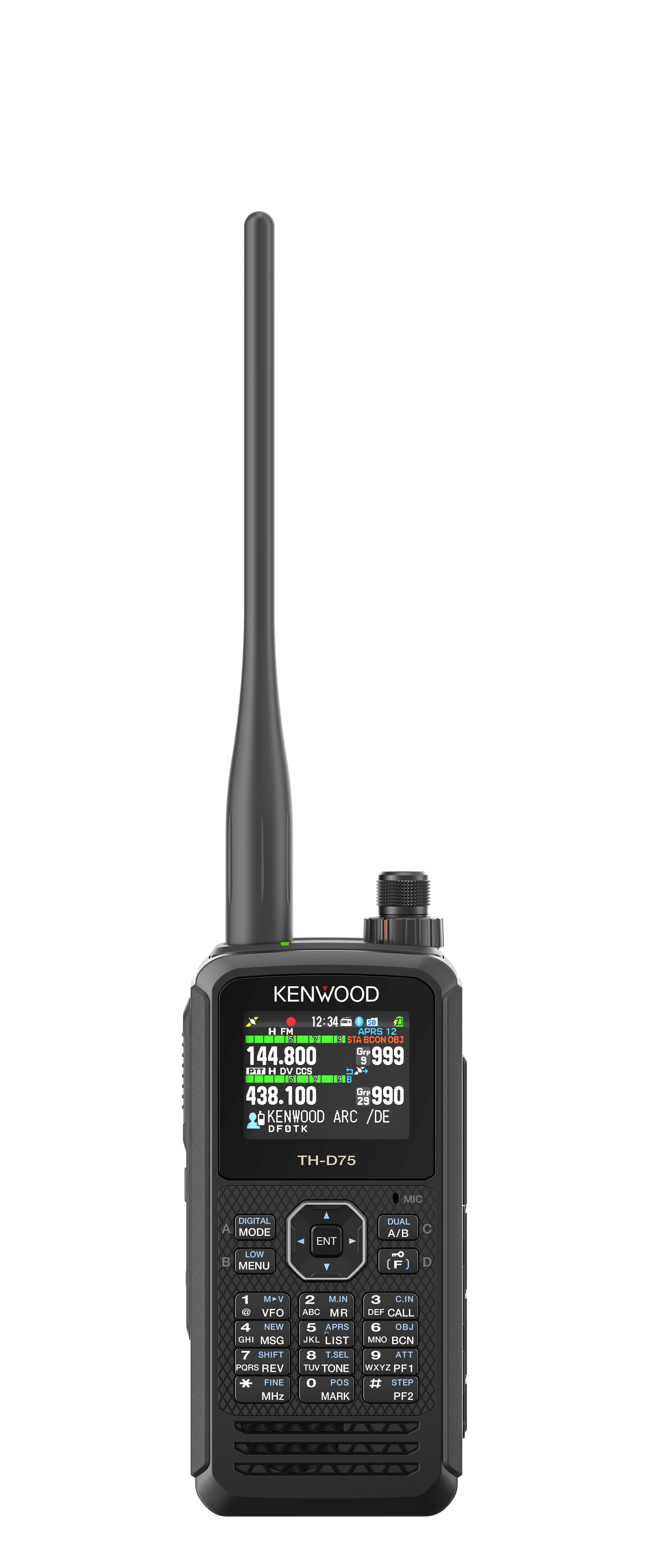 Kenwood TH-D75E radiotelefon ręczny VHF/UHF, D-STAR, GPS, IP54/55, nagrywanie na kartę SD, USB-C - PEŁNA POLSKA INSTRUKCJA