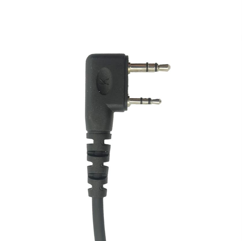 JETFON JR-E1702 mikrofonosłuchawka z zausznikiem D, mikrofon noise cancelling, wtyk K 2-pin np. Baofeng, TYT, Wouxun, Kenwood itp.