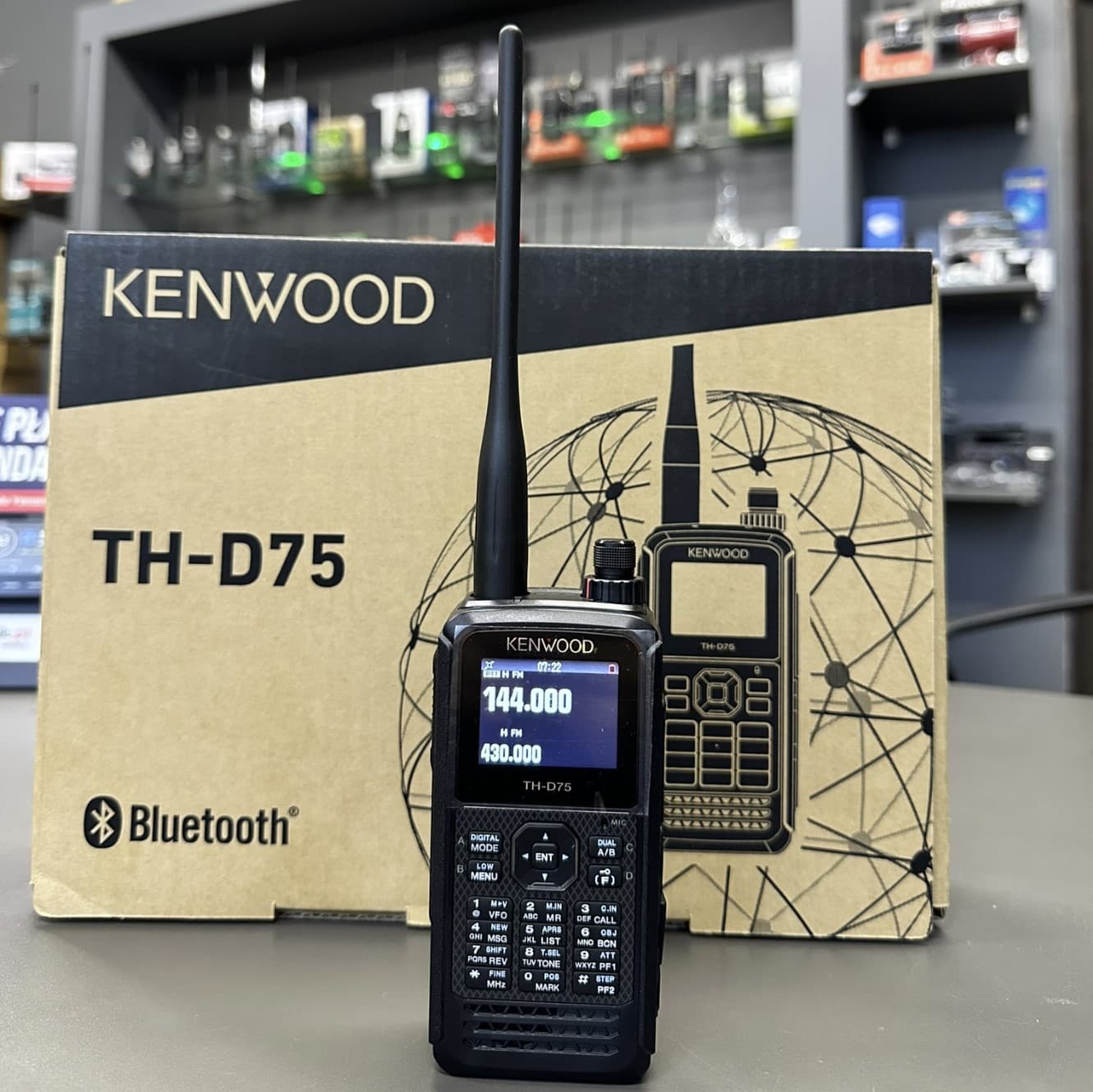 Kenwood TH-D75E radiotelefon ręczny VHF/UHF, D-STAR, GPS, IP54/55, nagrywanie na kartę SD, USB-C - PEŁNA POLSKA INSTRUKCJA