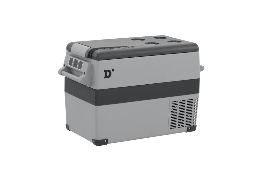Diniwid S55 lodówka samochodowa 52L zamrażarka ze sprężarką 12V 24V 230V (także do łodzi, jachtu, kampera, domki letniskowe itp. )