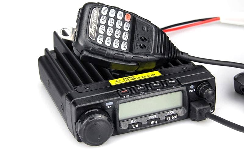 AnyTone AT-588 radiotelefon przewoźno-bazowy 66-88MHz o mocy 35W (także pasmo 4m 70MHz)