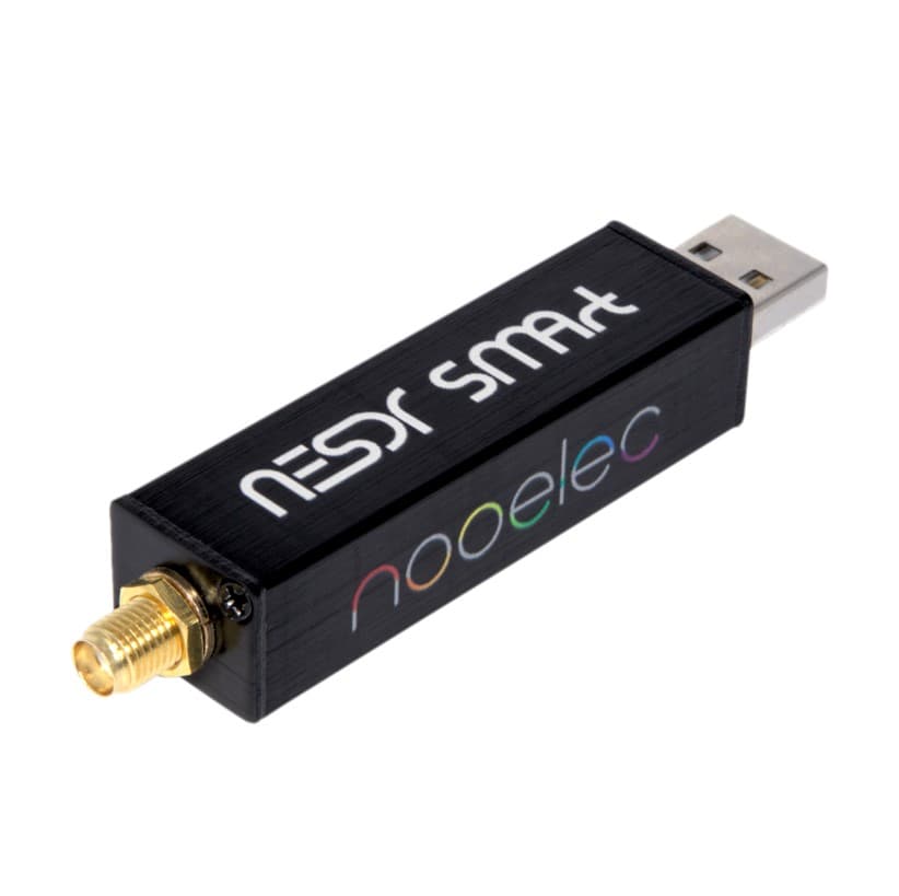 Nooelec NESDR SMArt v5 odbiornik SDR + 3 anteny HF/VHF/UHF zakres pracy 100kHz-1.75GHz RTL-SDR RTL2832U & R820T2
