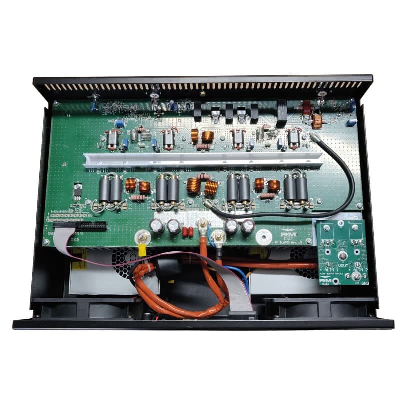 RM BLA 703 wzmacniacz mocy 500W AM/FM/SSB/CW/DATA 25-30MHz, wbudowany zasilacz sieciowy - Made in Italy