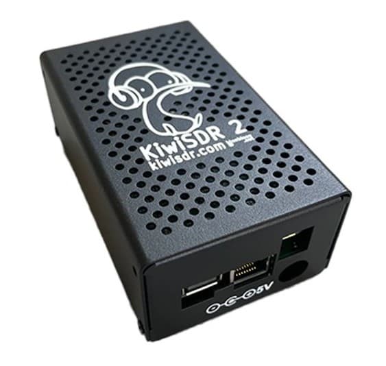 KiwiSDR 2 odbiornik SDR wysokiej klasy 10 kHz - 30 MHz KF, odbiornik GPS, nowa wersja - Made in New Zealand