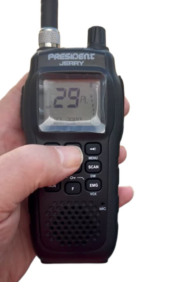 President Jerry CB radio ręczne / przenośne (ręczniak CB) - podobny do Randy III