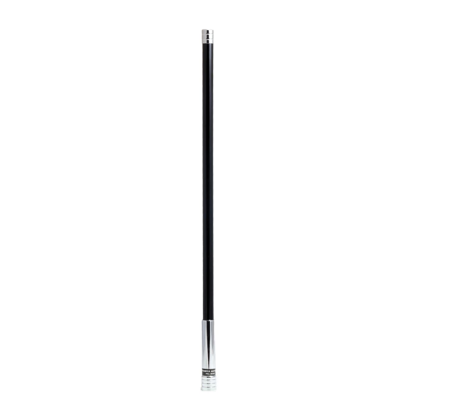NAGOYA NL-550 Black antena samochodowa / stacjonarna 144/430MHz, długość 52cm, złącze PL, sztywny promiennik "pałka" - np. do radiostacji VHF UHF, skanerów radiowych, odbiorników SDR