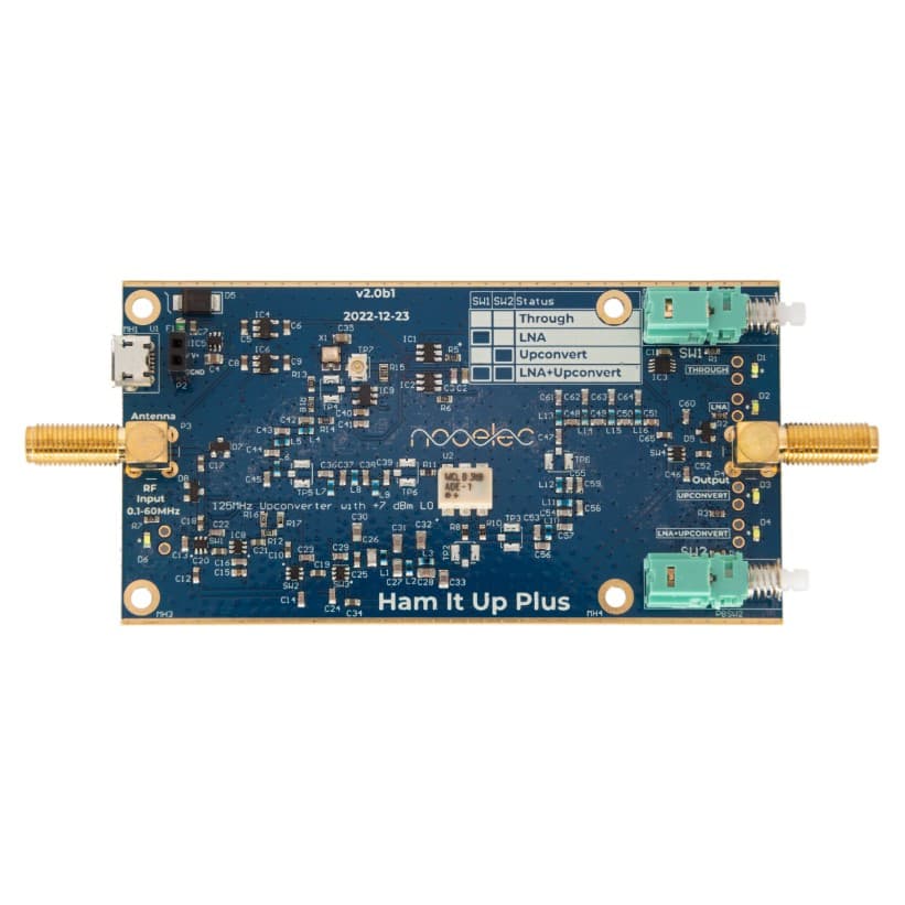 Nooelec Ham It Up Plus v2 Upconverter HF/MF/LF/VLF/ULF - do odbiorników SDR
