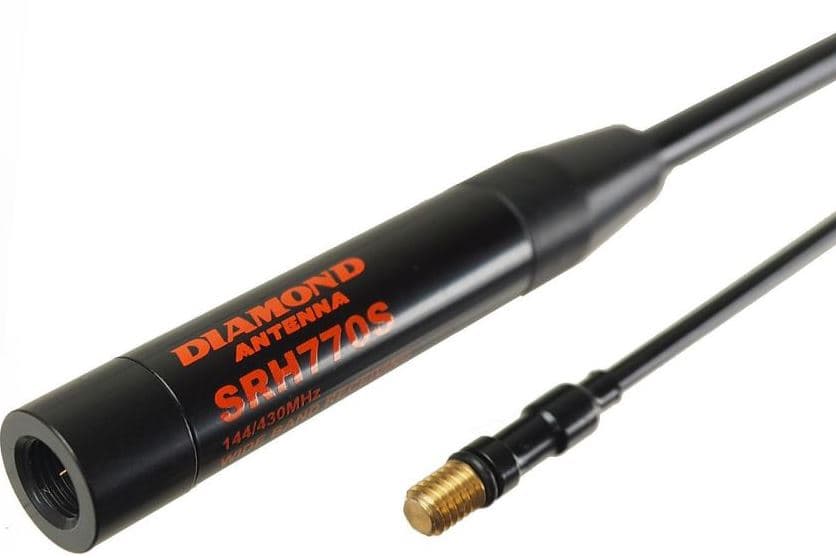 DIAMOND SRH770S SMA-M 70cm najlepsza ręczna antena VHF/UHF np. Icom ID-52E, ID-51E, ID-50E, Yaesu FT-5D, FT-3D, Wouxun KG-UV8D, KG-UV9D, KG-UV9K, KG-UV9P, TYT MD-380, MD-2017 itp.