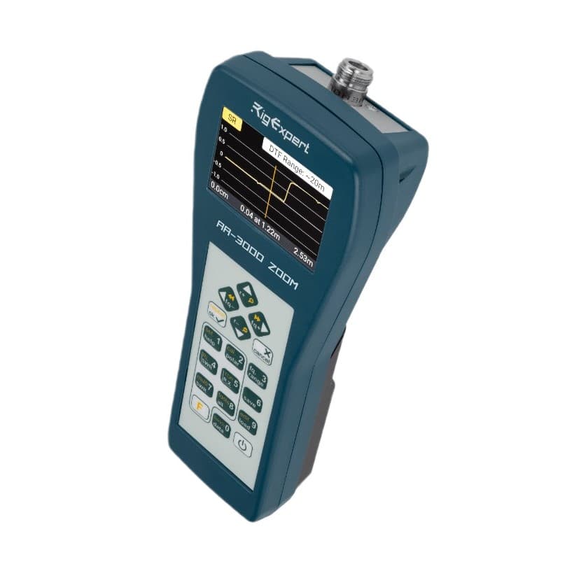 RigExpert AA-3000 Zoom analizator antenowy 0.1-3GHz, Bluetooth