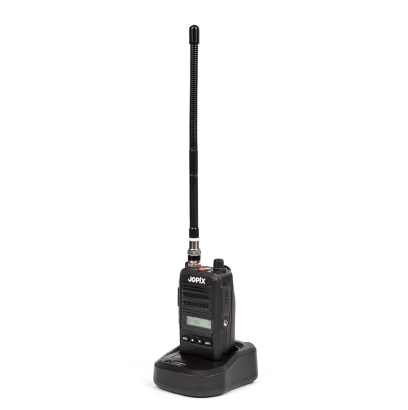 Jopix CB-80 CB radio ręczne / przenośne - moc 4W, latarka, duży akumulator 2600mAh, najmniejsze gabaryty