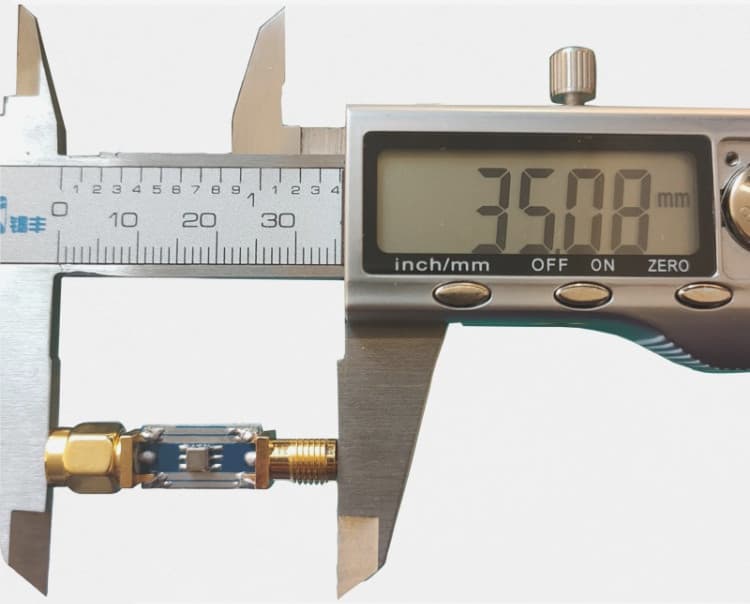 Filtr pasmowy 868MHz SAW - np. do anten Meshcore, Meshtastic, Helium, IoT, ISM-868 wodomierze, liczniki, bramy garażowe, stacje pogodowe itp.