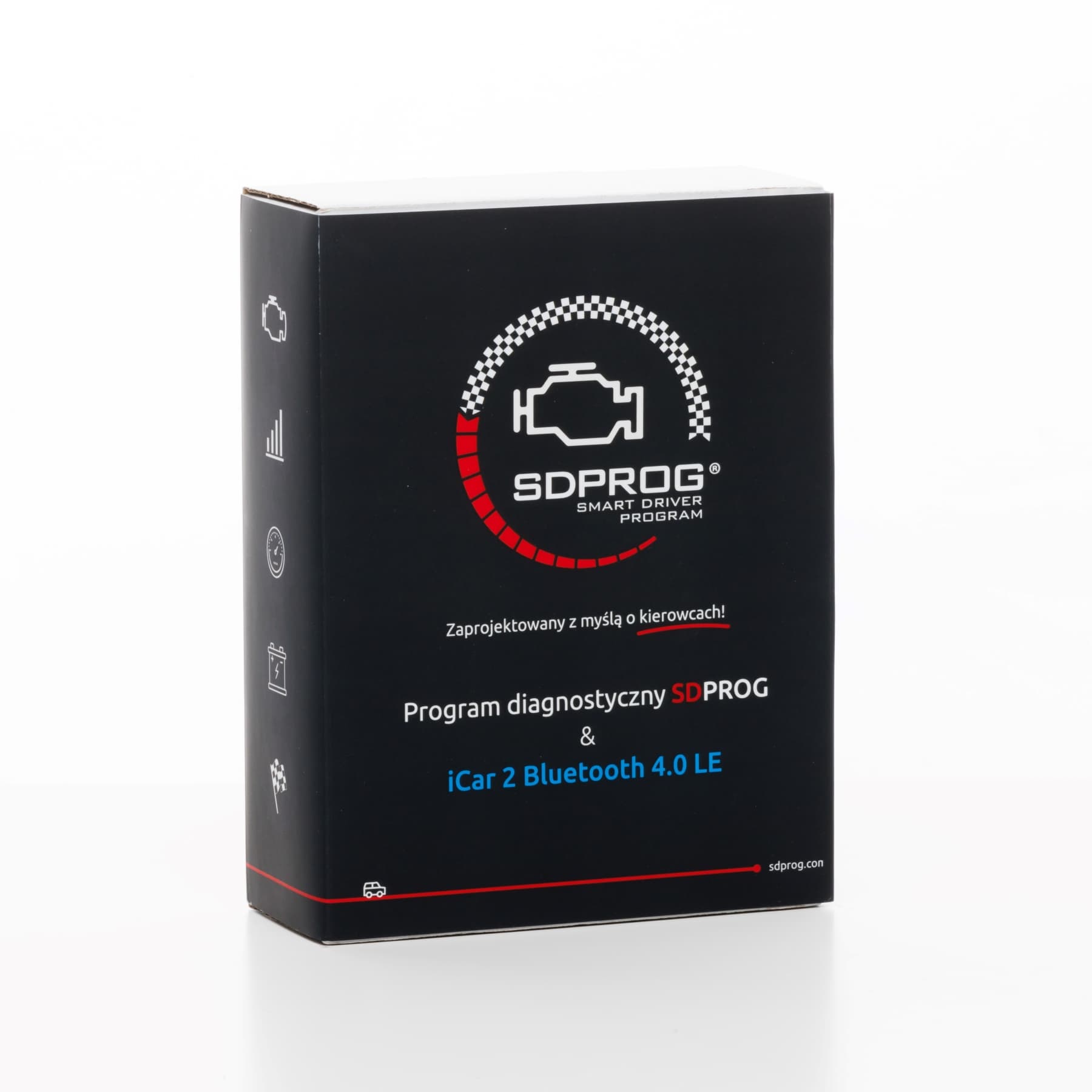 Interfejs VGATE iCAR PRO BT 4.0 + SD PROG oprogramowanie po polsku kompletny zestaw diagnostyczny do iOS/Android/Windows
