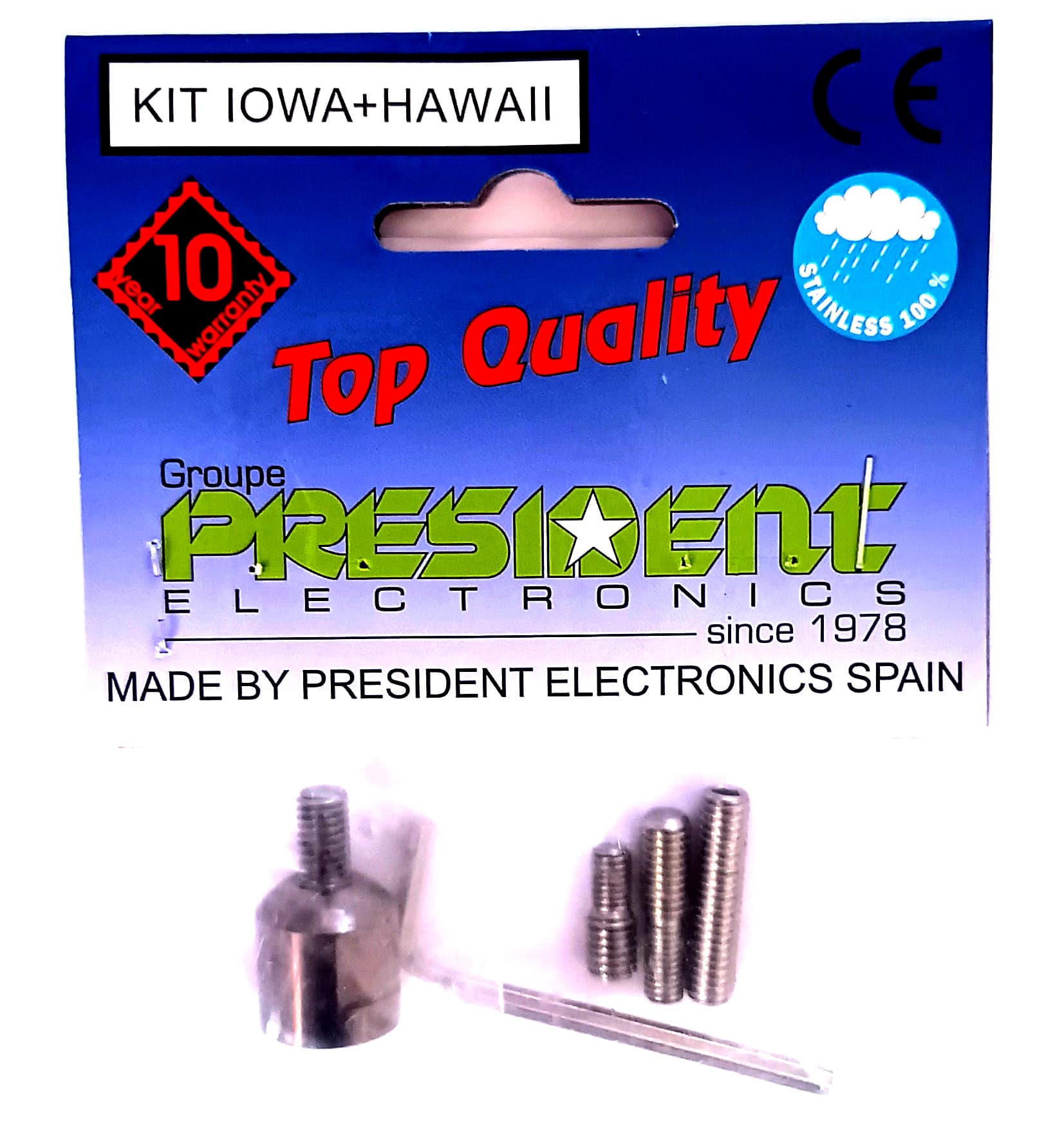 President Iowa Truck antena CB montażowa długość 102cm, złącze M5 M6 M7 do samochodów ciężarowych np. Volvo, MAN, DAF, Scania, Mercedes, Iveco