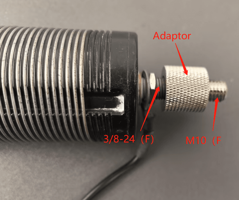 2x adapter 3/8 - M10 JNCRadio - do anten, masztów itp.