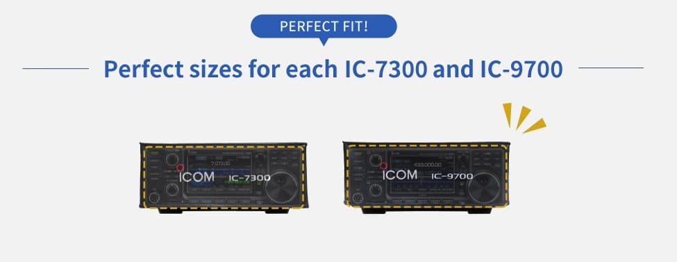 Icom LC-9700 oryginalny pokrowiec etui do IC-9700