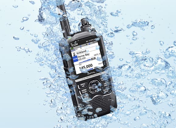 ICOM ID-52E PLUS radiotelefon ręczny VHF/UHF z D-STAR, GPS, IPX7, nagrywanie na kartę SD, Bluetooth, kolorowy wyświetlacz - Made in Japan