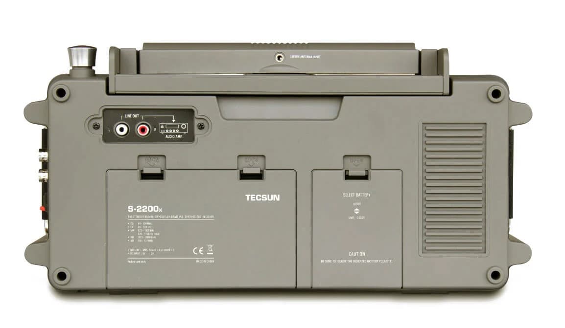 TECSUN S-2200x zaawansowany odbiornik globalny z squelch, RF Gain, SSB, DSP, FM Stereo/MW/LW/SW, airband, odsłuch CB/KF - PEŁNA POLSKA INSTRUKCJA (następca Tecsun S-2000)