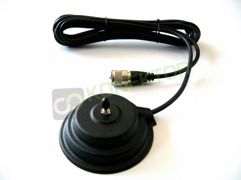Sonar Delta 877 dyskretna antena CB 45cm na magnesie helikalna kabel 4m wtyk UC-1 do CB radia (odpowiednik President Florida)
