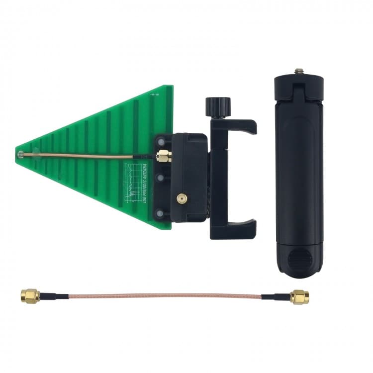 Radiora WB-6 antena kierunkowa szerokopasmowa 0.5GHz-6GHz + LNA 20dB (np. do UAV, analizatora widma, EMC, odbiornik HackRF One, RTL-SDR, SDRPlay, N300U, S300U, Uniden, Icom, AOR)