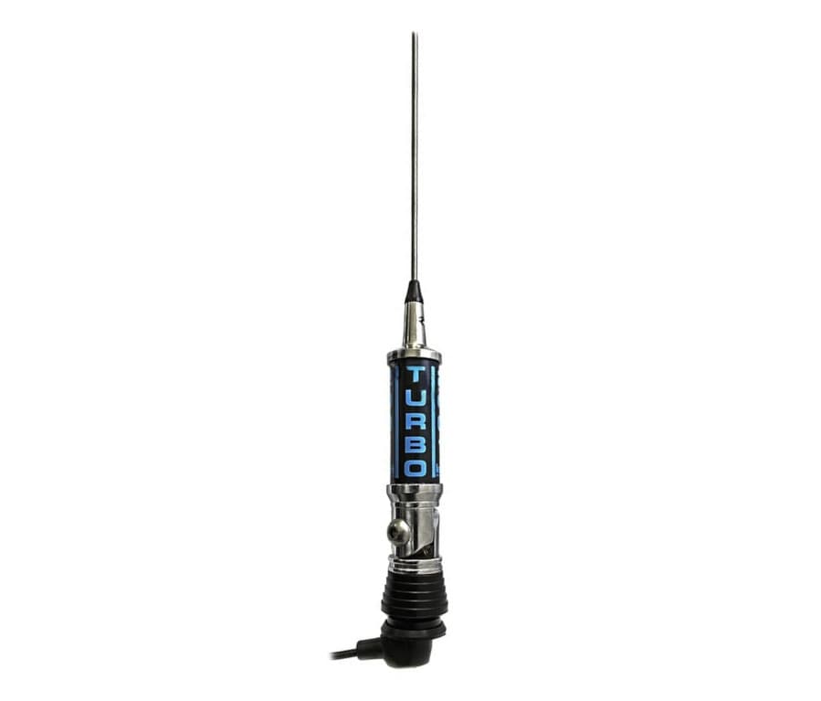 LEMM AT-2001 TURBO (wersja ze śrubą) Antena CB montażowa 200 cm kabel 4m CZARNA (Lemm AT2001 Turbo)