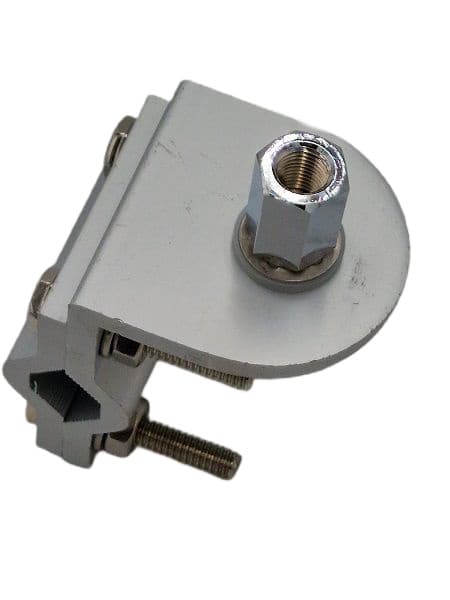 Uchwyt relingowy lusterkowy z głowicą 3/8" do anteny CB / KF np. FireStik, Solarcon, Wilson, Ampro - RoadPro RP315