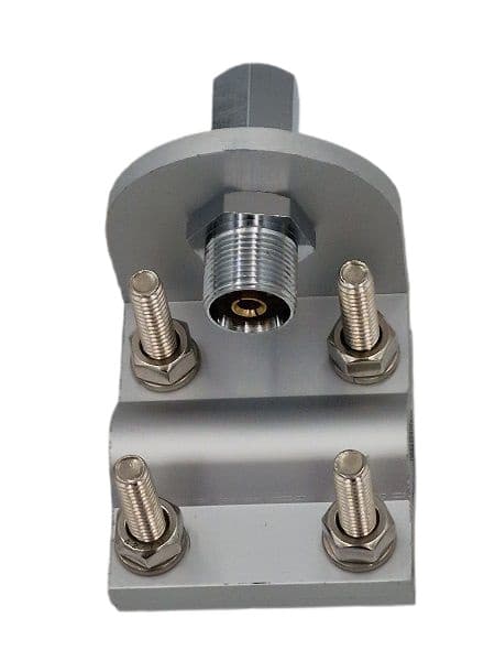Uchwyt relingowy lusterkowy z głowicą 3/8" do anteny CB / KF np. FireStik, Solarcon, Wilson, Ampro - RoadPro RP315