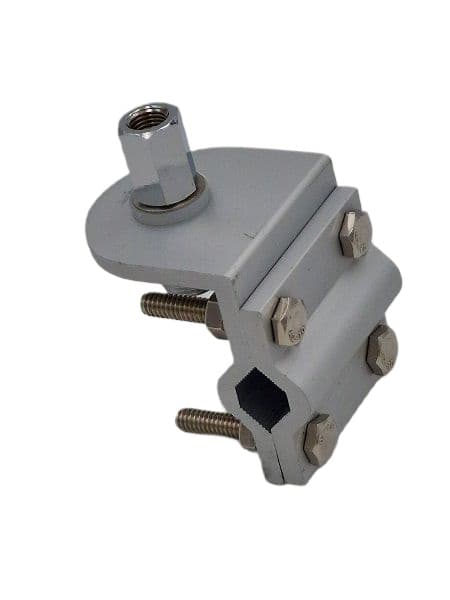 Uchwyt relingowy lusterkowy z głowicą 3/8" do anteny CB / KF np. FireStik, Solarcon, Wilson, Ampro - RoadPro RP315