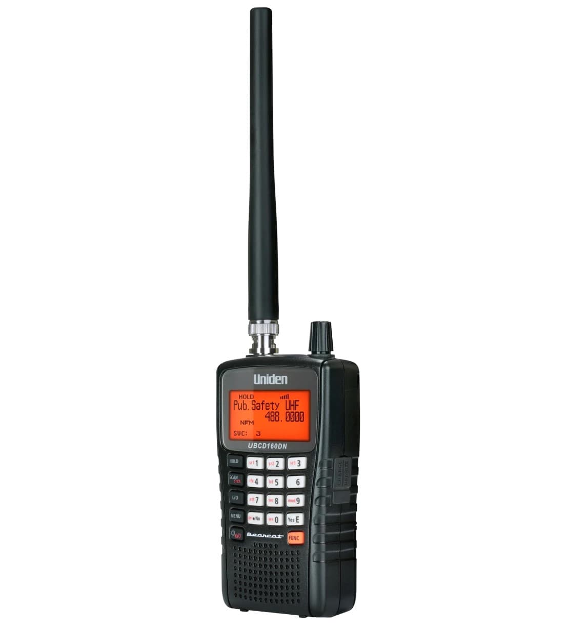 UNIDEN UBCD160DN skaner radiowy analogowo-cyfrowy 25-960MHz AM, FM, DMR, dPMR, NXDN (np. odsłuch CB radio, airband, służby, kolej, morskie)
