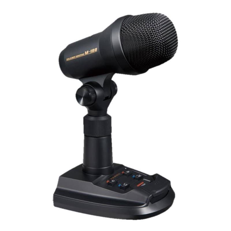 Yaesu M-100 mikrofon stołowy z dwiema wkładkami np. do FT-710, FTDX10, FT-991A itp.