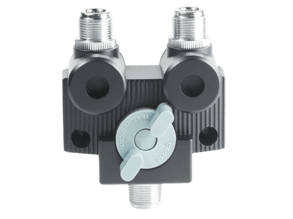 Przełącznik antenowy Diamond CX210N podwójny (0-3GHz / 1500W) złącza N