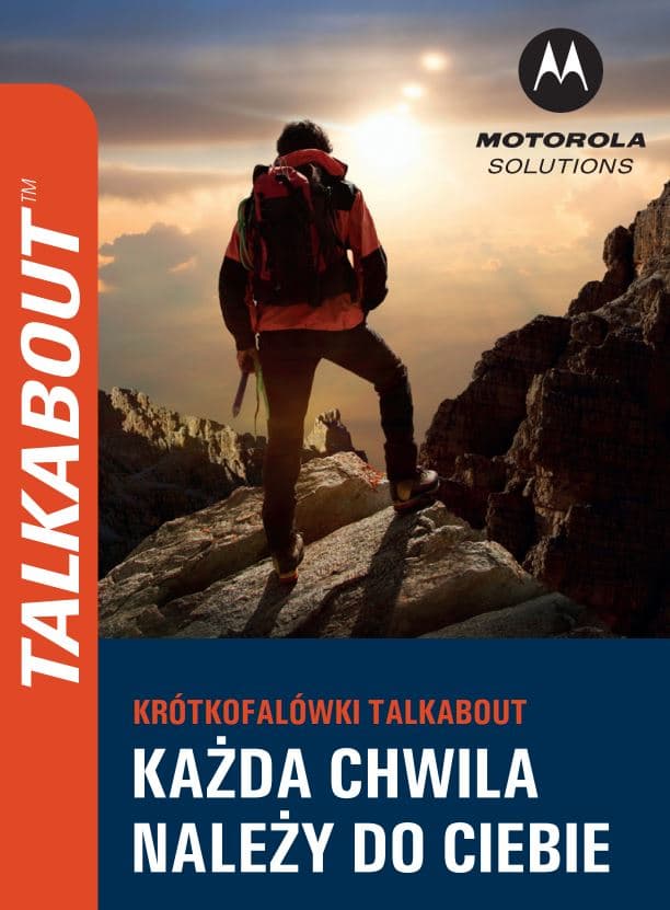 MOTOROLA T62 BLUE TALKABOUT TWINPACK zestaw 2szt. krótkofalówki PMR 16 kanałów bez zezwoleń POLSKA DYSTRYBUCJA
