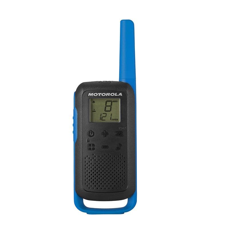 MOTOROLA T62 BLUE TALKABOUT TWINPACK zestaw 2szt. krótkofalówki PMR 16 kanałów bez zezwoleń POLSKA DYSTRYBUCJA
